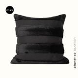  Planet XO Cushion - Black - 50x50cm 
