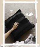  Planet XO Cushion - Black - 50x50cm 