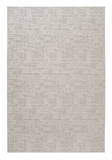  The Raw Light Grey Canvas Rug 