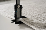  The Raw Light Grey Canvas Rug 