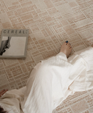  The Raw Beige Canvas Rug 