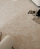  The Raw Beige Canvas Rug 