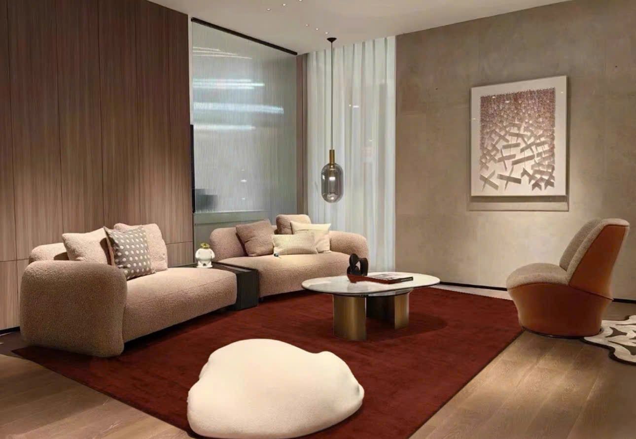  Elysian Red Rug - Thảm dệt tay màu theo yêu cầu - SF18 