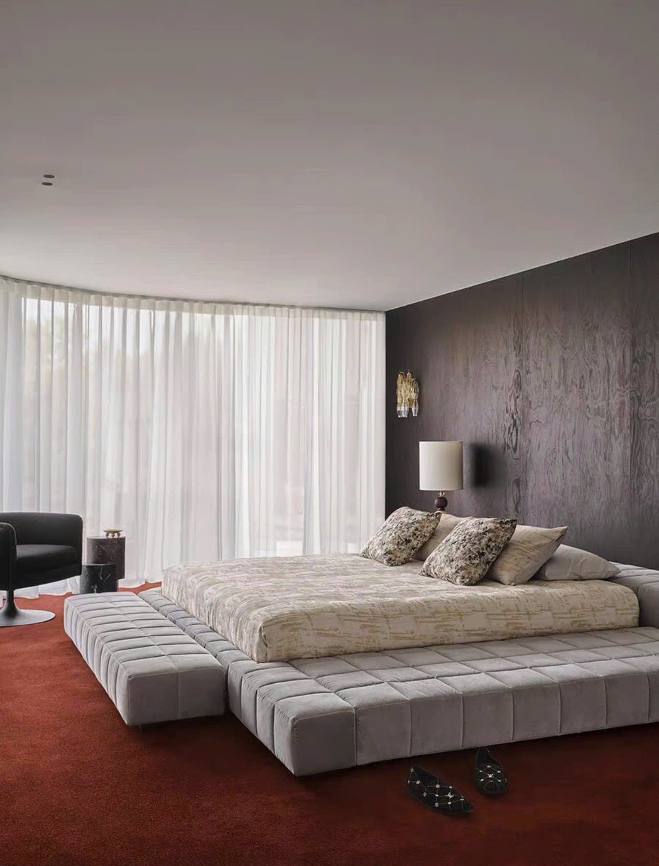  Elysian Red Rug - Thảm dệt tay màu theo yêu cầu - SF18 