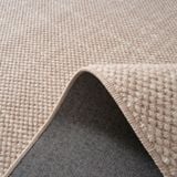  Neutral Beige Wool Rug 