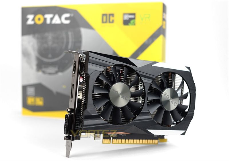 Card màn hình ZOTAC GTX 1050 Ti 4GB OC Edition USED