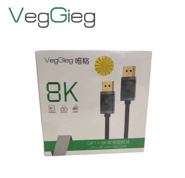 Cáp DisplayPort 1.4 8K VEGGIEG V-Z621 DÀI 3M