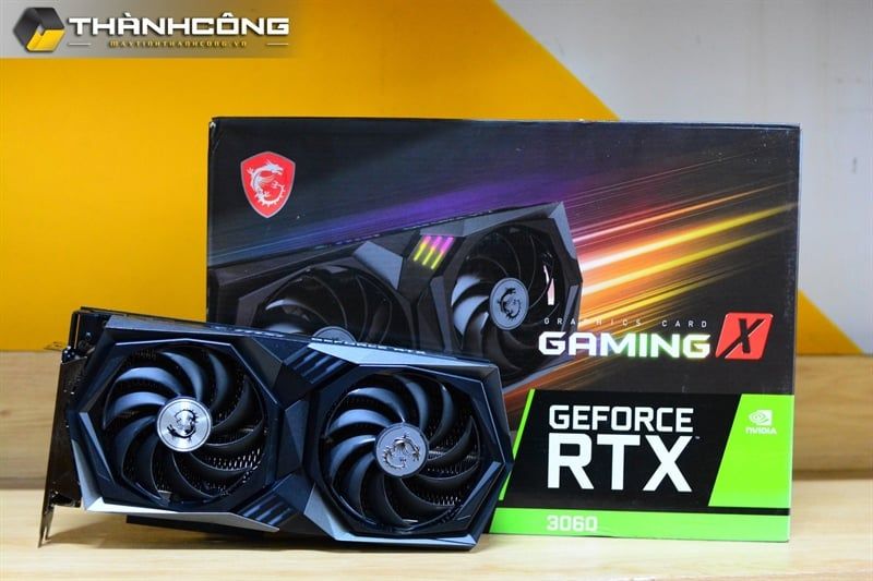 Card Màn Hình RTX 3060 12GB MSI Gaming X USED
