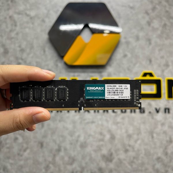 Ram DDR4 Kingmax 16GB 2666MHz không tản USED