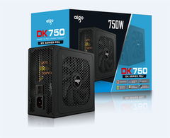 NGUỒN AIGO MODEL DK750 750W, APFC, 85+ EFICIENCY