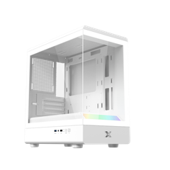 CASE XIGMATEK PURA MS ARTIC ( NO FAN ) - WHITE