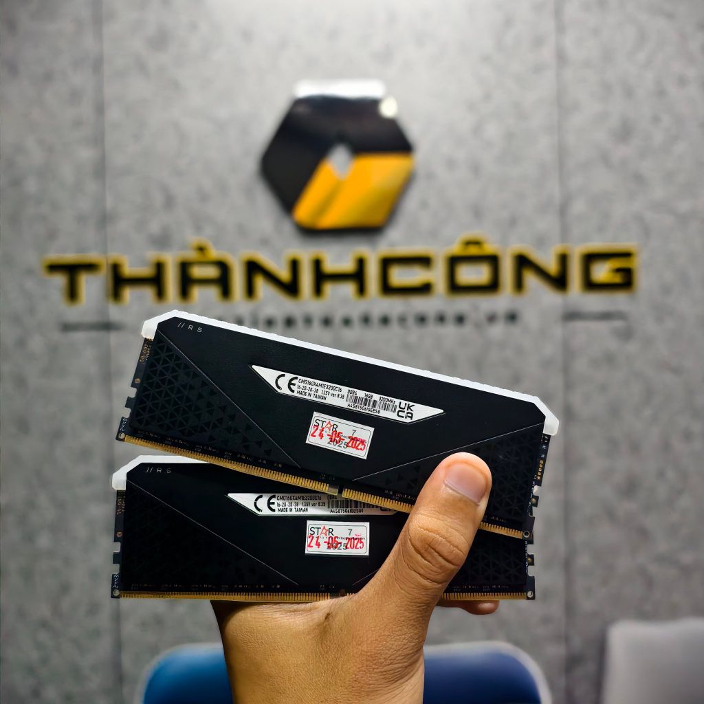 Ram DDR4 CORSAIR VENGEANCE RGB RS 16GB 3200mhz C16 BH 5/2028