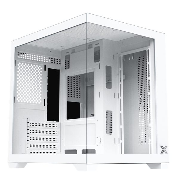 CASE XIGMATEK AQUA MS Artic M-ATX White (Không Fan)