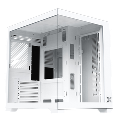 CASE XIGMATEK AQUA MS Artic M-ATX White (Không Fan)