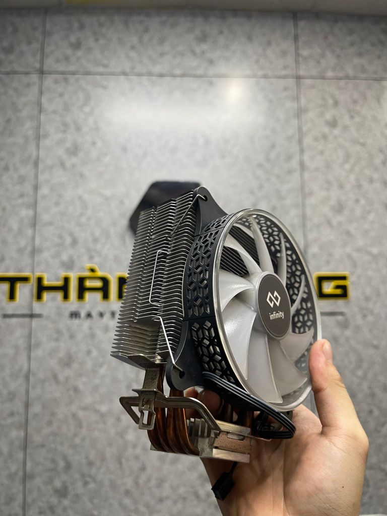 Tản nhiệt khí InfinityDark Chroma V2 – Black used