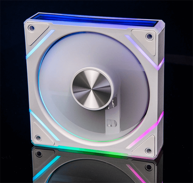 Fan Case Leopard V1 ARGB White - Ngược