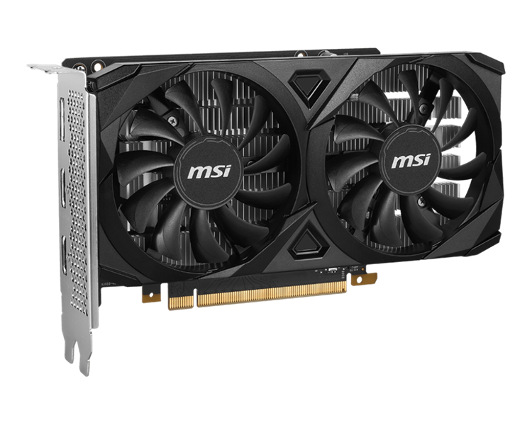 Card màn hình MSI RTX 3050 Ventus 2X 6Gb OC DDR6