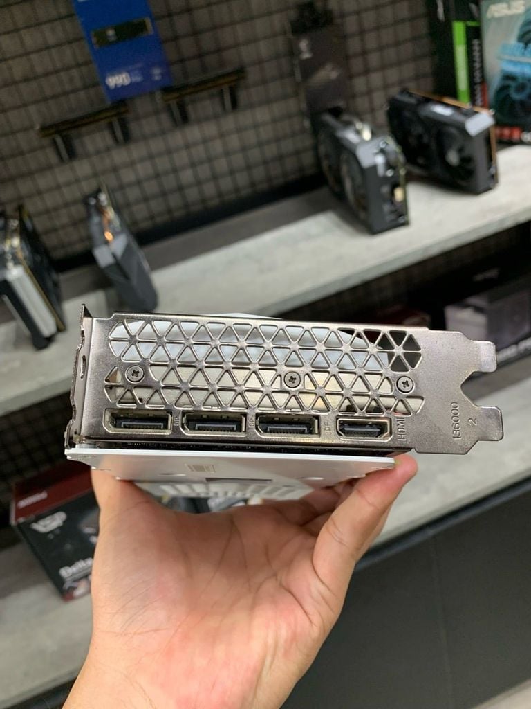 Card màn hình LEADTEK RTX 3060 12GB HURRICANE WHITE EDITION USED