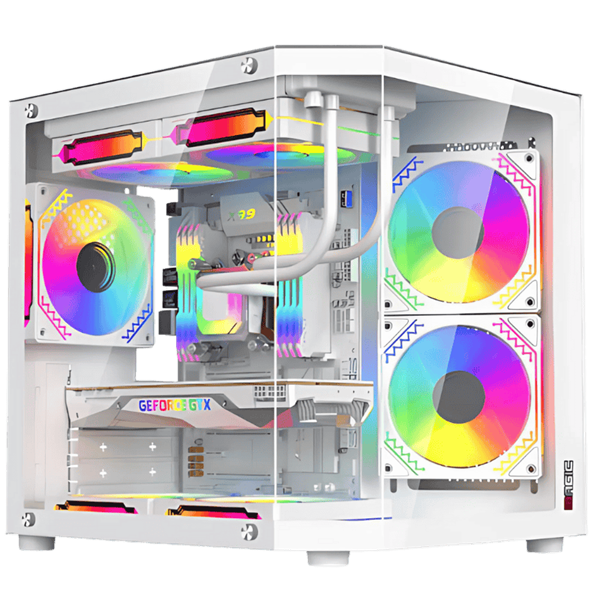 CASE MAGIC CUBI-M ELITE (M-ATX) - White