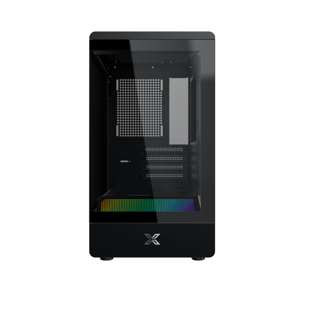 CASE XIGMATEK PURA MS ( NO FAN ) - BLACK