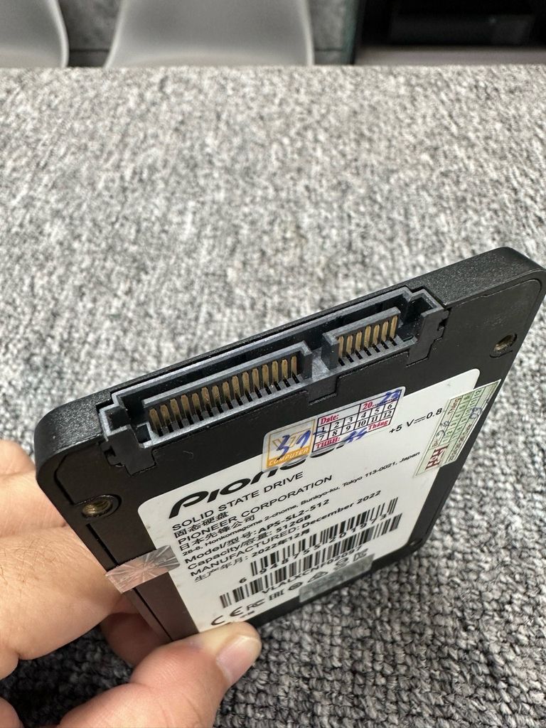 Ổ Cứng SSD PIONEER 512GB APS-SL2-512 Sata III 2.5″ USED