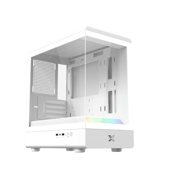 CASE XIGMATEK PURA MS ARTIC ( NO FAN ) - WHITE