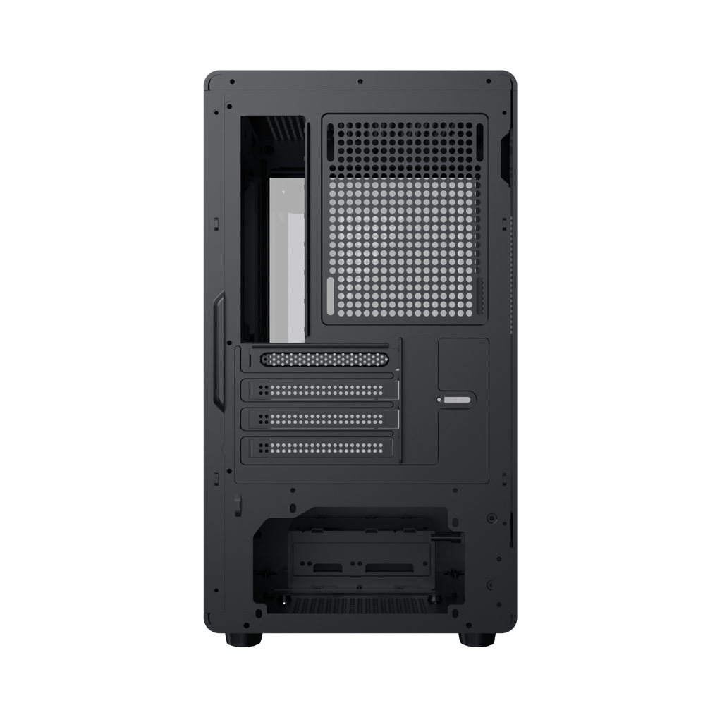 CASE XIGMATEK PURA MS ( NO FAN ) - BLACK