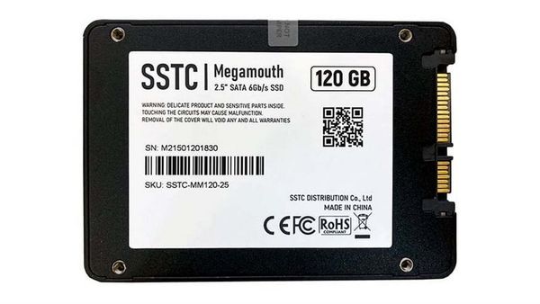 Ổ cứng SSD SSTC 120GB Megamouth Sata III