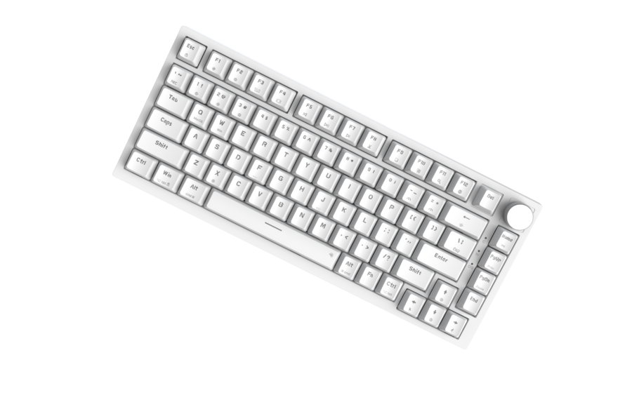 Bàn phím cơ NEWMEN GM326 White Red Switch