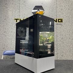 Case Magic GM-04 AIR BLACK AND WHITE GLASS 3F ATX USED