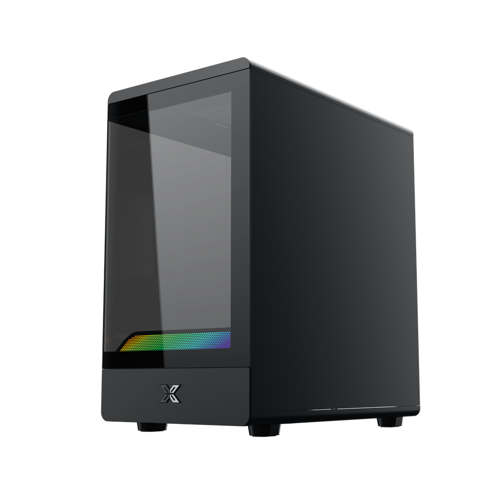 CASE XIGMATEK PURA MS ( NO FAN ) - BLACK
