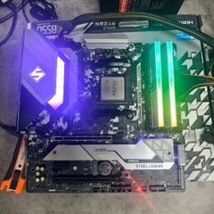 Mainboard Asrock B550M Steel Legend USED BH 9/2027