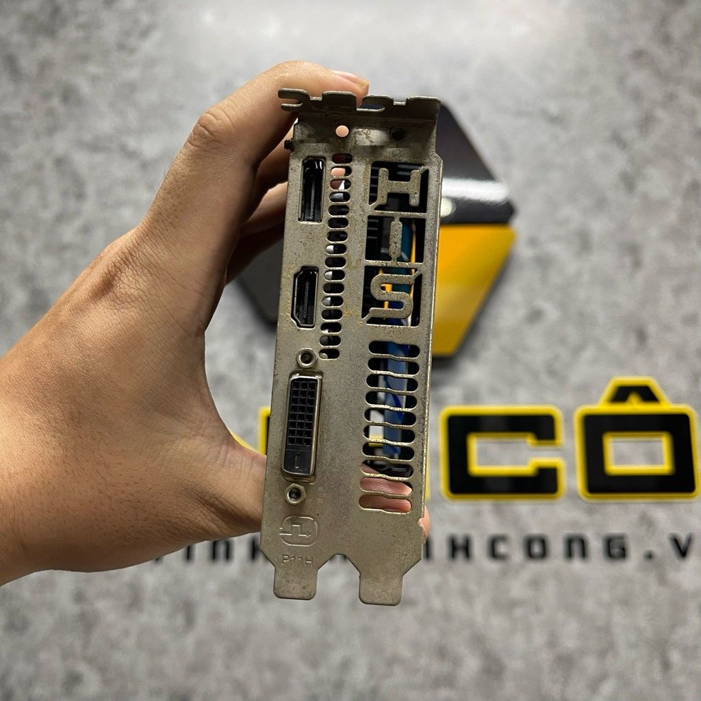 Card màn hình HIS Radeon RX 560 Green iCooler OC 4GB