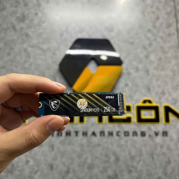 Ổ cứng SSD MSI 250GB SPATIUM M390 NVMe M.2 USED BH 4/2027