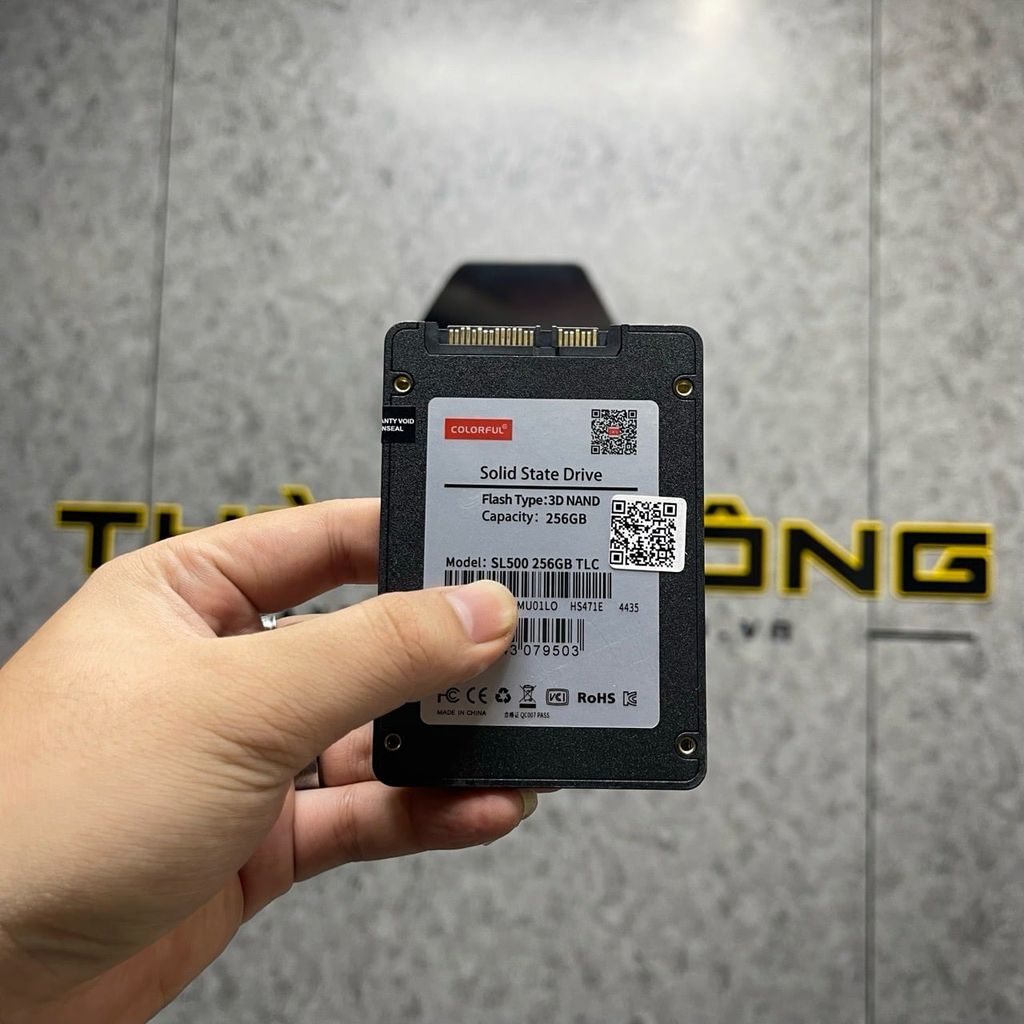 Ổ cứng SSD Colorful 256Gb SL500 Sata III 6Gb/s BH 10/2027