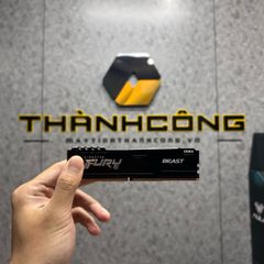RAM DDR4 KINGSTON 16GB FURY HYPERX BLACK 3200Mhz USED BH 5/2028
