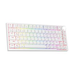 Bàn phím cơ NEWMEN GM326 White Red Switch