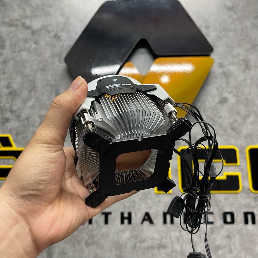 Tản nhiệt khí Alseye W90 ARGB White USED