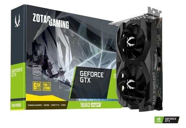 Card màn hình ZOTAC Gaming GTX 1660 Super 6GB GDDR6 USED