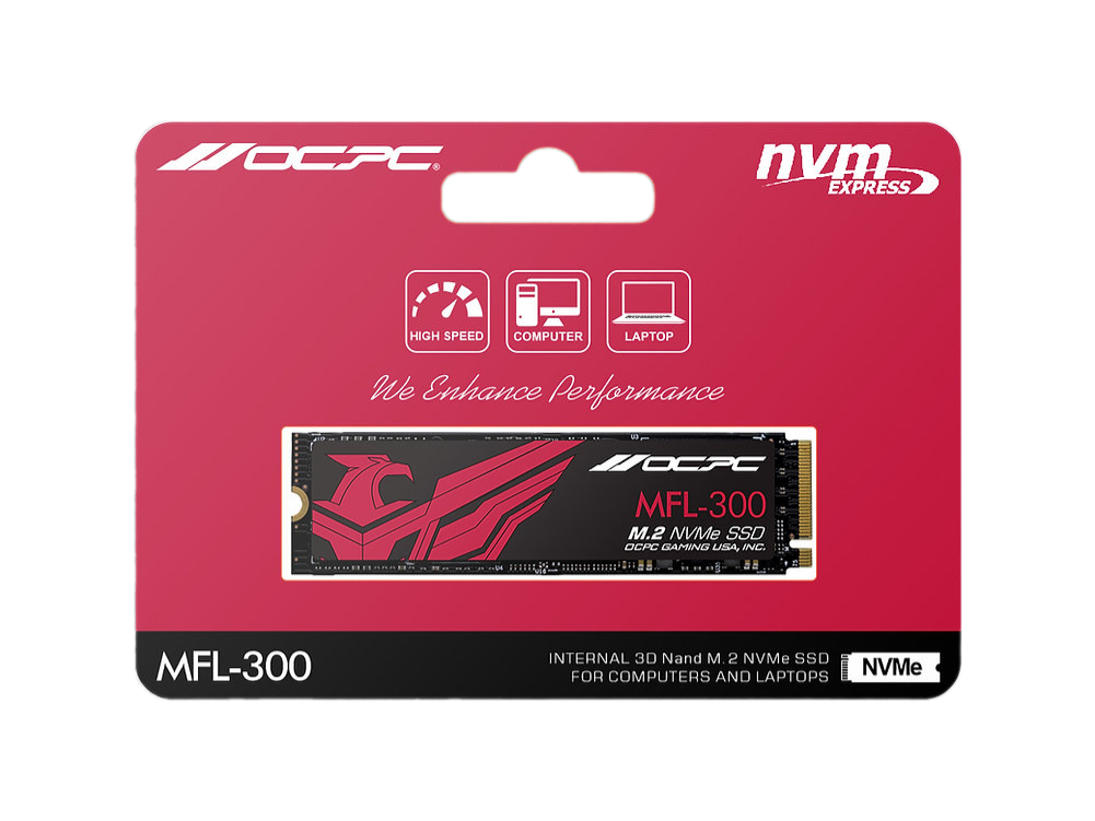 Ổ cứng SSD OCPC MFL-300 256GB M2.NVMe Gen 3x4