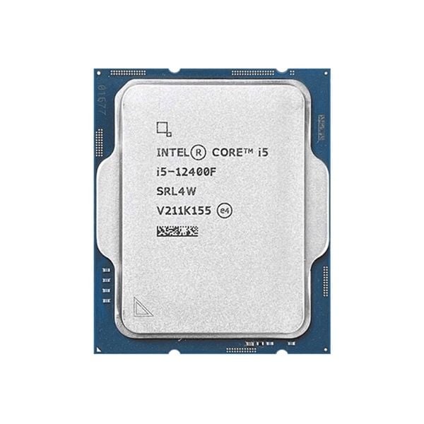 CPU INTEL CORE I5 12400F (UPTO 4.4GHZ, 6 NHÂN 12 LUỒNG) NEW TRAY