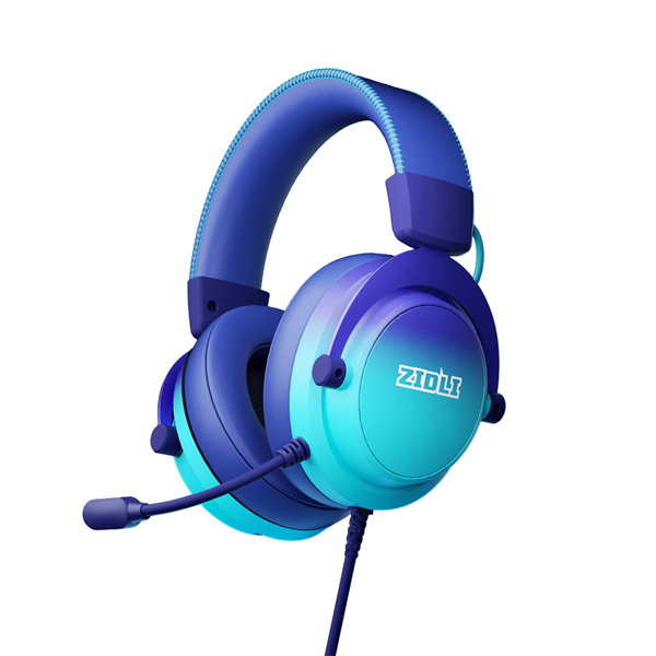 Tai nghe Gaming ZIDLI ZH31 USB Blue