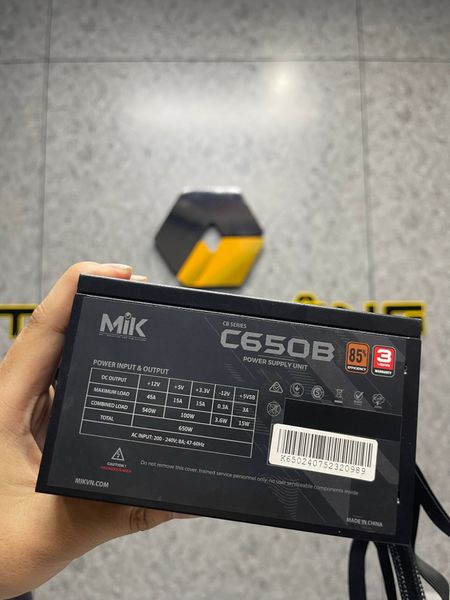 NGUỒN MIK C650B - 650W Bronze USED