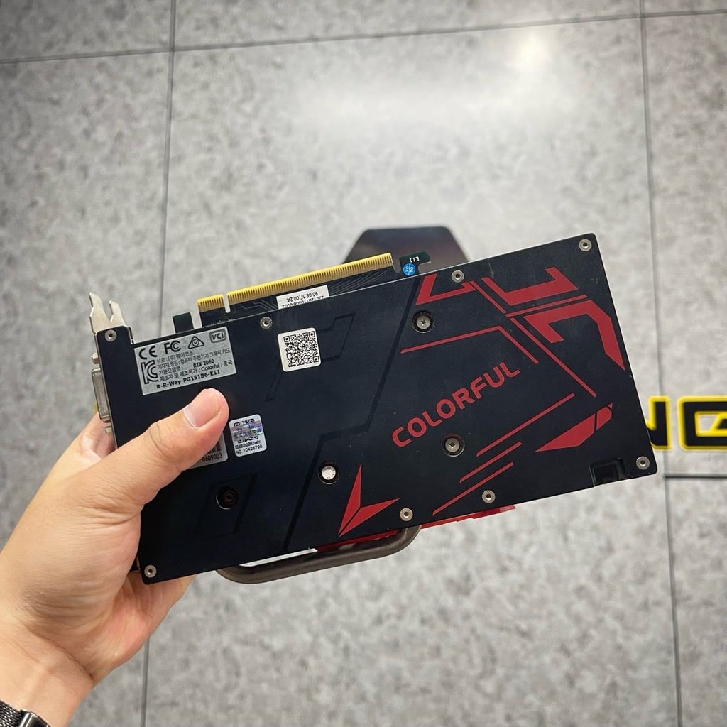Card Màn Hình Colorful GeForce RTX 2060 NB-V 6GB USED