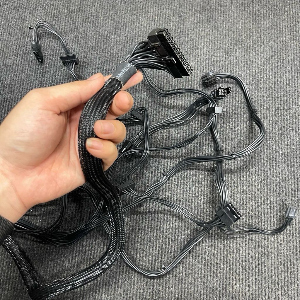 Nguồn máy tính MSI MAG A650BN 650W ( 80 Plus Bronze/Màu Đen) USED