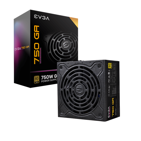 Nguồn EVGA SuperNova 750W GA | 80 Plus Gold, Full Modular