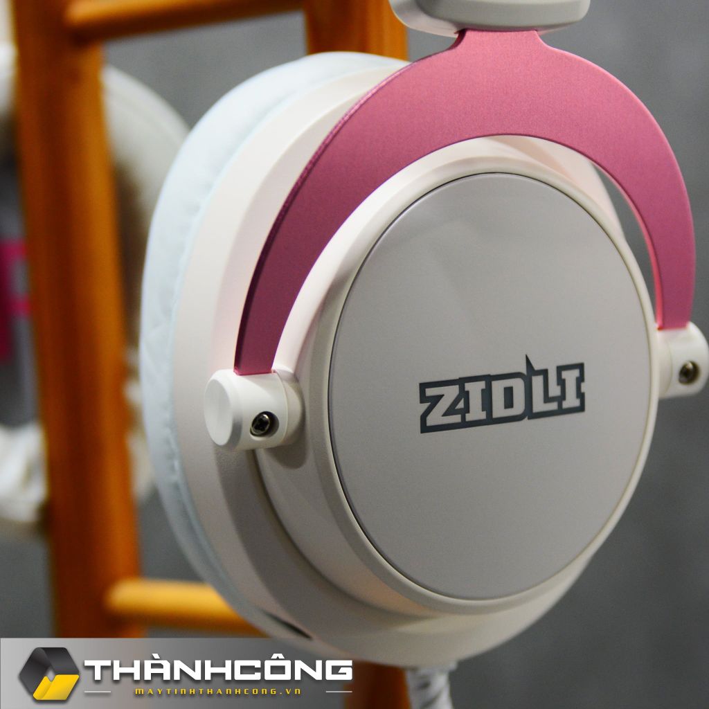 Tai nghe Zidli ZH841 Pro Phấn hồng 7.1 USB