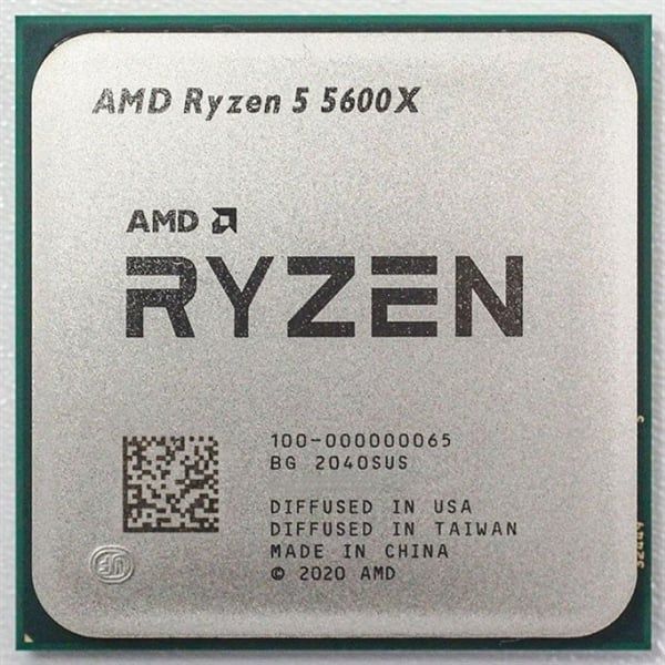 CPU AMD Ryzen 5 5600X / 3.7GHz Boost 4.6GHz / 6 nhân 12 luồng / 32MB / AM4 New Tray