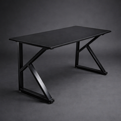 BÀN CHỮ Z | K | U GAMING MẶT GỖ (MÀU ĐEN)