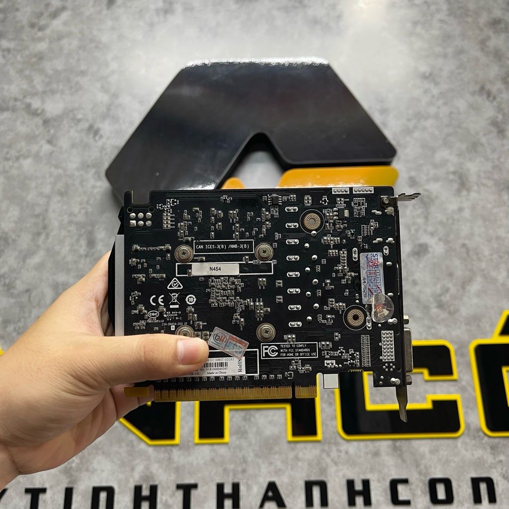 Card màn hình ZOTAC GTX 1050 Ti 4GB OC Edition USED
